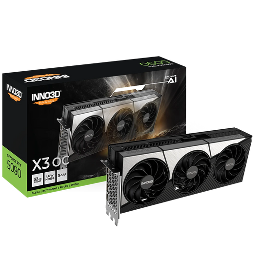 INNO3D GeForce RTX 5090 32G X3 OC GDDR7 Graphics Card