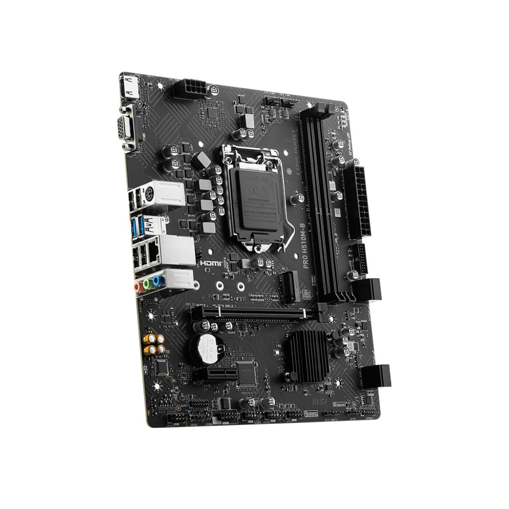 MSI PRO H510M-B LGA1200 10th Gen Micro-ATX DDR4 Motherboard
