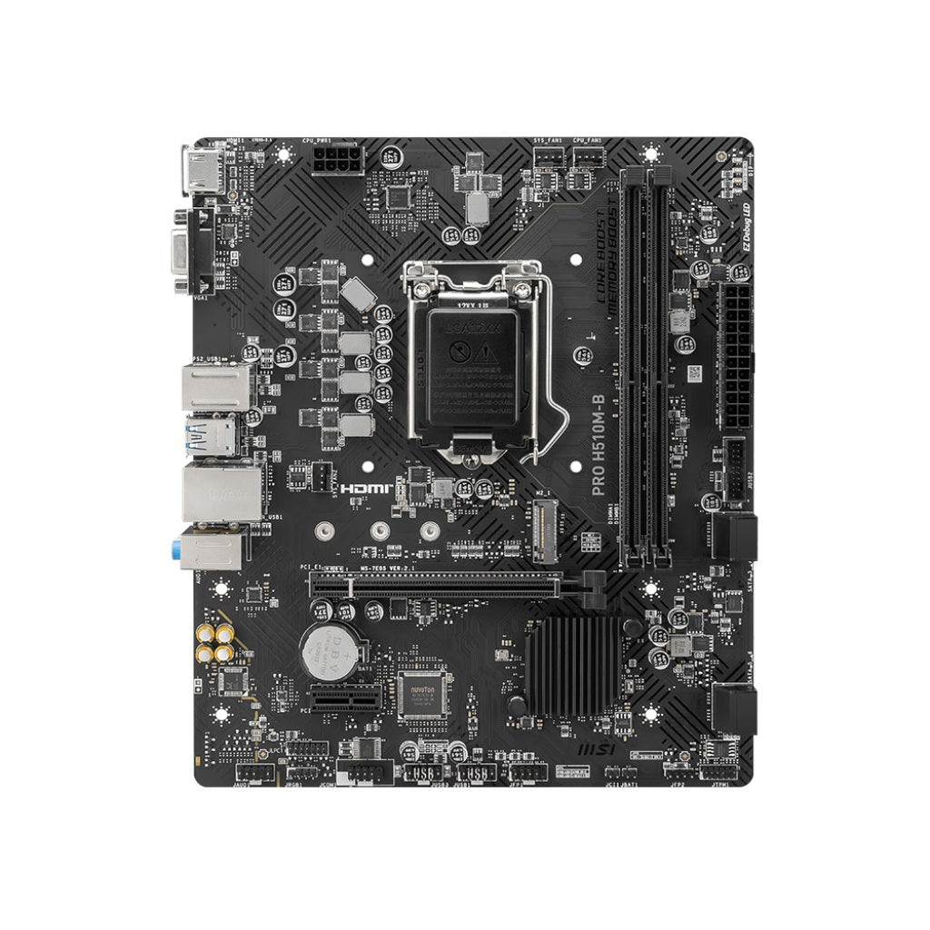 MSI PRO H510M-B LGA1200 10th Gen Micro-ATX DDR4 Motherboard