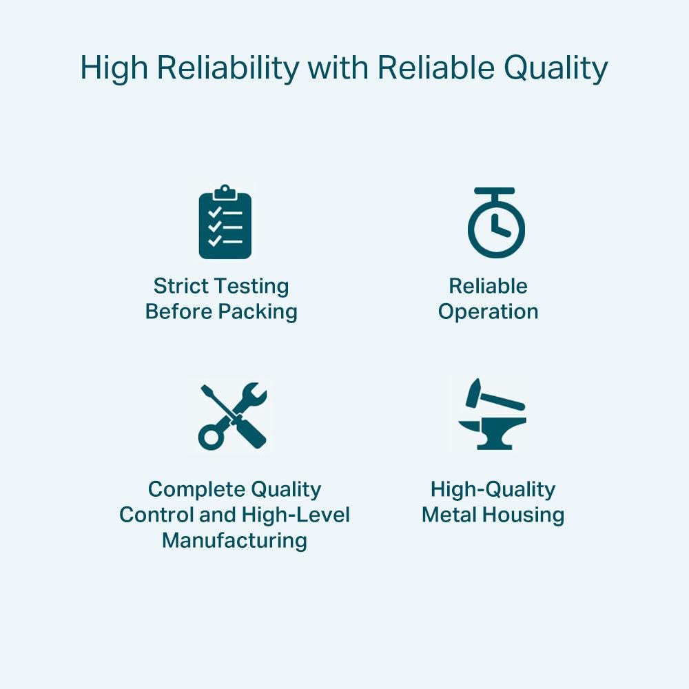 TP-Link LS105GP 5-Port Gigabit Desktop Ethernet Switch with 4-Port PoE+