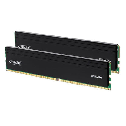 Crucial Pro 32GB (2x16GB) DDR4 3200Mhz CL22 UDIMM Desktop Memory