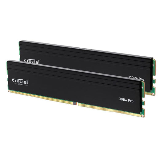 Crucial Pro 32GB (2x16GB) DDR4 3200Mhz CL22 UDIMM Desktop Memory