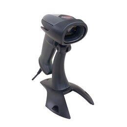 Pegasus PS3160 2D/QR USB Wired Fast Barcode Reader with Stand - Black