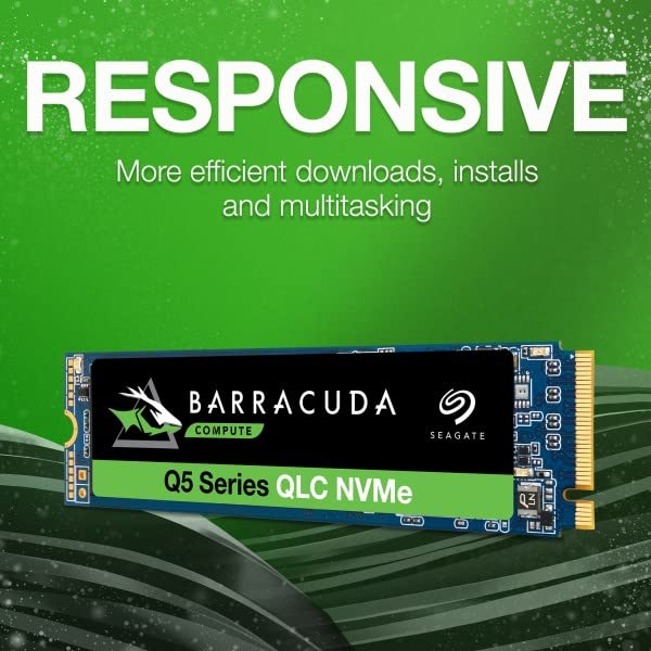 Seagate Barracuda Q5 500GB NVMe SSD Internal Solid State Drive
