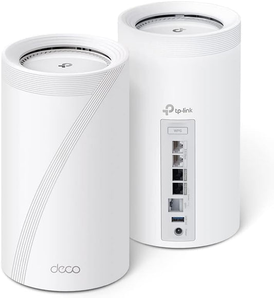TP-Link BE33000 Deco BE95 Quad-Band Whole Home Mesh WiFi 7 System - 2 Pack