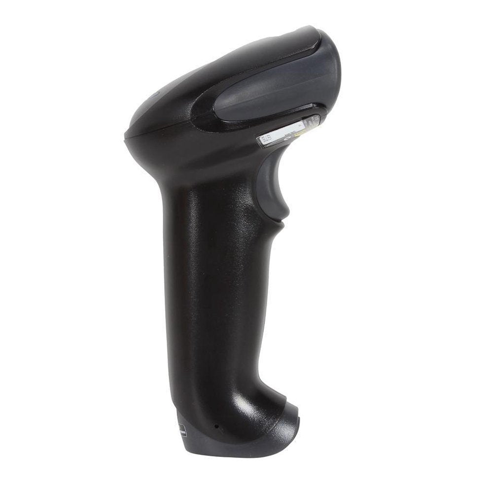 Honeywell Hyperion 1250G-2USB Industrial Handheld Bar Code Scanner with Stand - Black