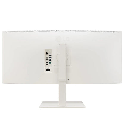 LG UltraWide 38WR85QC-W 38" WQHD+ Nano IPS Curved Monitor – 144Hz, 1ms, HDR600, USB-C 90W, Built-in Speakers, Ergo Stand, KVM, G-SYNC & FreeSync