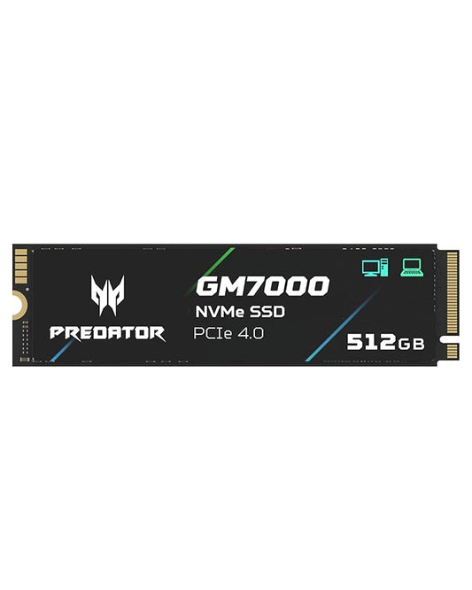 Acer Predator GM7000 512GB M.2 NVMe Gen4 Internal SSD