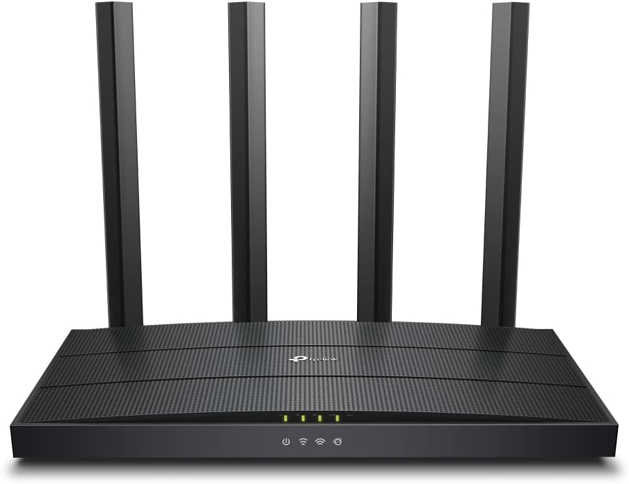TP-Link AX1500 Archer AX12 Dual-Band Gigabit Wi-Fi 6 Router - Black