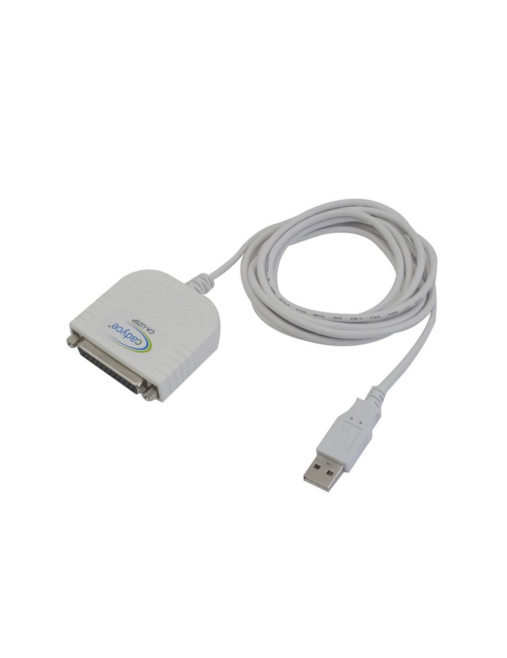 Cadyce CA-U25P USB to Parallel 25 Pin Bidirectional Cable