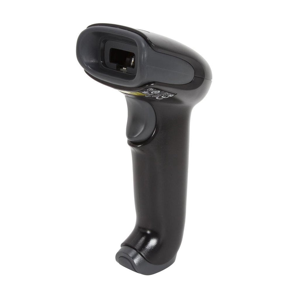 Honeywell Hyperion 1250G-2USB Industrial Handheld Bar Code Scanner with Stand - Black