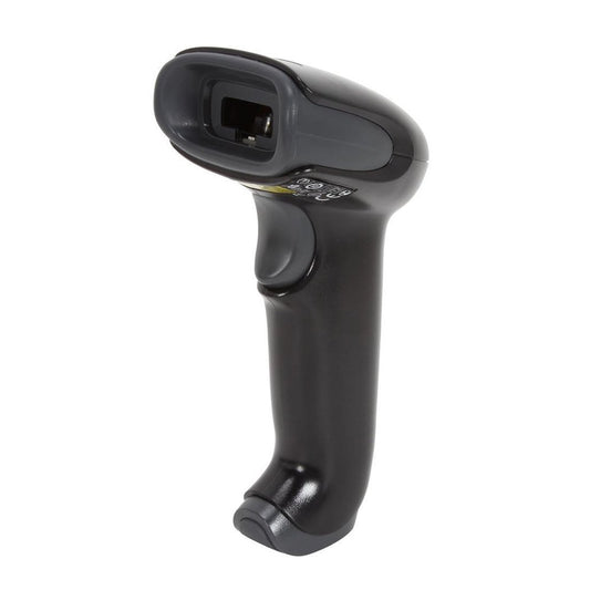 Honeywell Hyperion 1250G-2USB Industrial Handheld Bar Code Scanner with Stand - Black