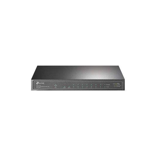 TP-Link TL-SG1210P 10-Port Gigabit Desktop Switch with 8-Port PoE+ (Desktop/Wall-Mount)