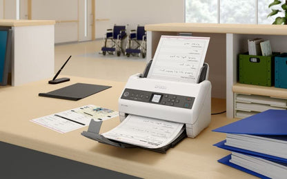 Epson DS-730N Network Color Document Scanner with 100-Sheet ADF Duplex Scanning
