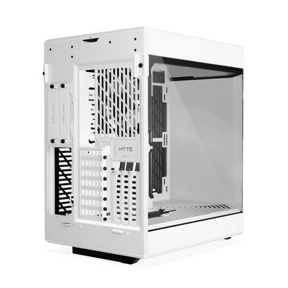 HYTE Y60 Premium Mid-Tower PC ATX Case with Panoramic Glass-White