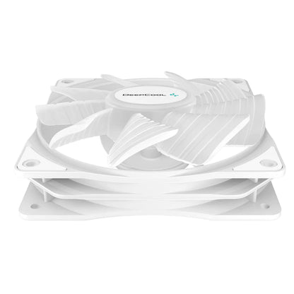 Deepcool CF120 WH MB Controlled 120mm ARGB LED Case Fan/Cooler - White
