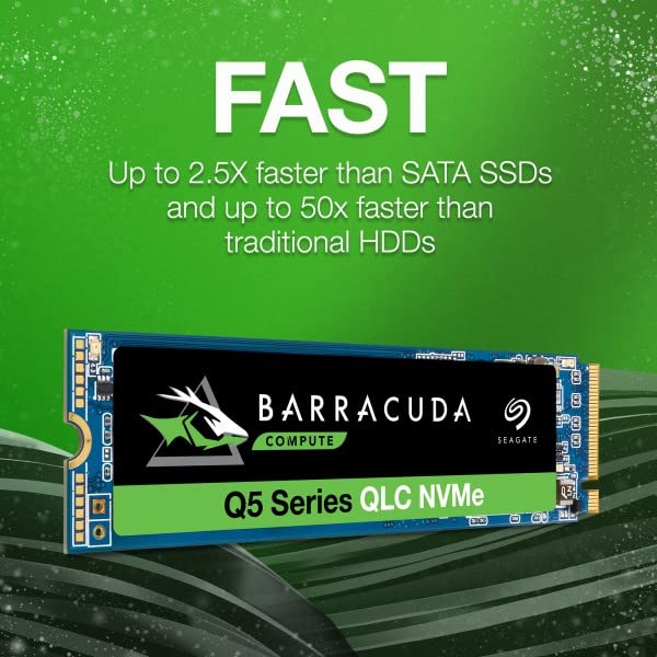 Seagate Barracuda Q5 1TB SSD Internal Solid State Drive