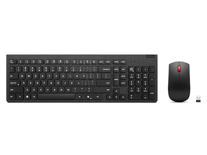Lenovo 4X31N50708 Essential Wireless Combo Keyboard & Mouse Gen2 Black