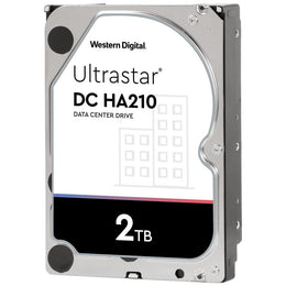 Western Digital Ultrastar DC HA210 2TB 3.5" SATA 6Gb/s 7200RPM Enterprise NAS Hard Disk