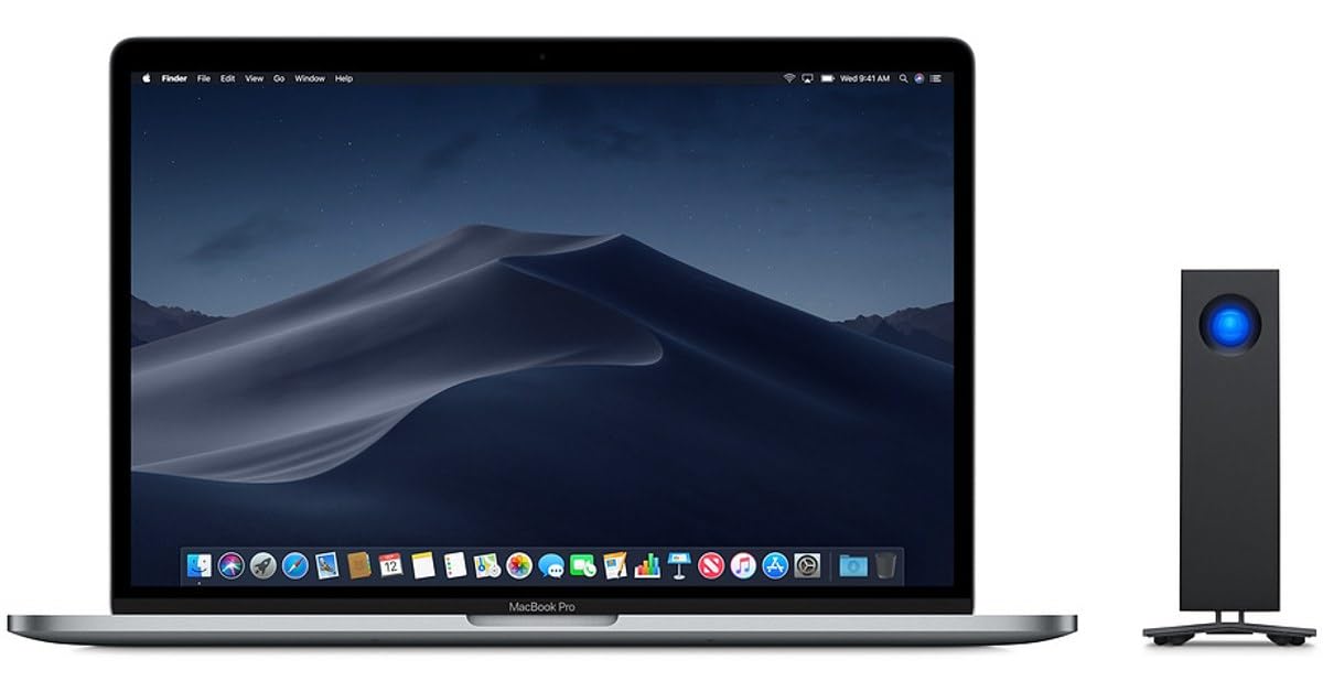 LaCie D2 Professional 8TB Gen 2 External Hard Drive with 5-Year Data Recovery Service