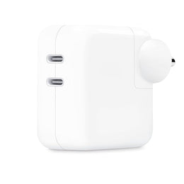 Apple OEM 35W Dual USB-C Port Laptop Charger Adapter for Select MacBook Models