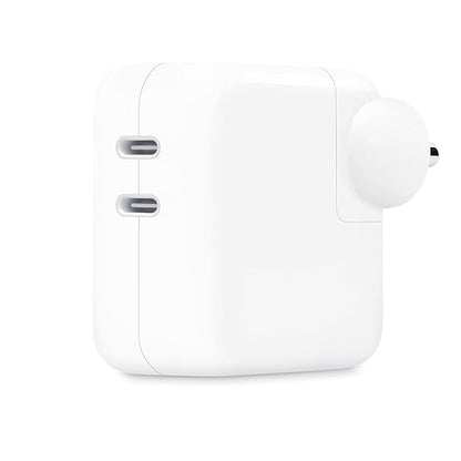 Apple OEM 35W Dual USB-C Port Laptop Charger Adapter for Select MacBook Models