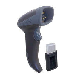 Pegasus PS3259 2D Bluetooth 2.4GHz USB Wireless Barcode Scanner - Black