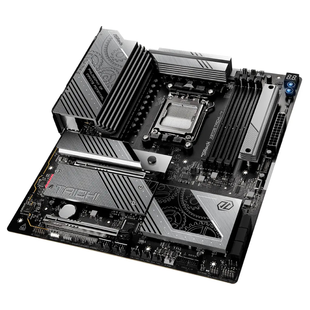 ASRock X870E Taichi Lite Wi-Fi AMD AM5 X870E DDR5 E-ATX Motherboard-tpstech.in