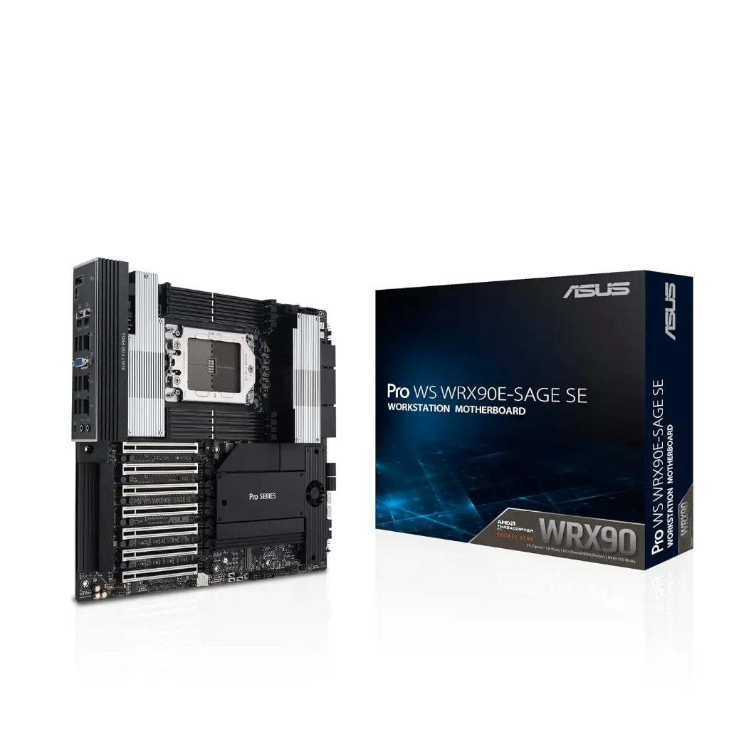ASUS PRO WS WRX90E-SAGE SE AMD WRX90 Chipset sTR5 Socket DDR5 EEB Workstation Motherboard-tpstech.in