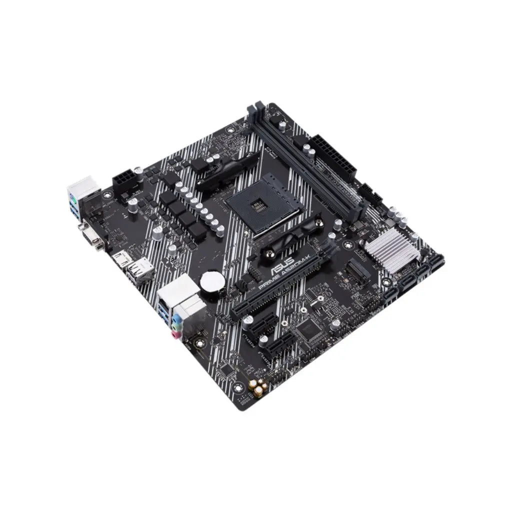 ASUS Prime A520M‑K A520 AMD AM4 Micro ATX Motherboard-tpstech.in