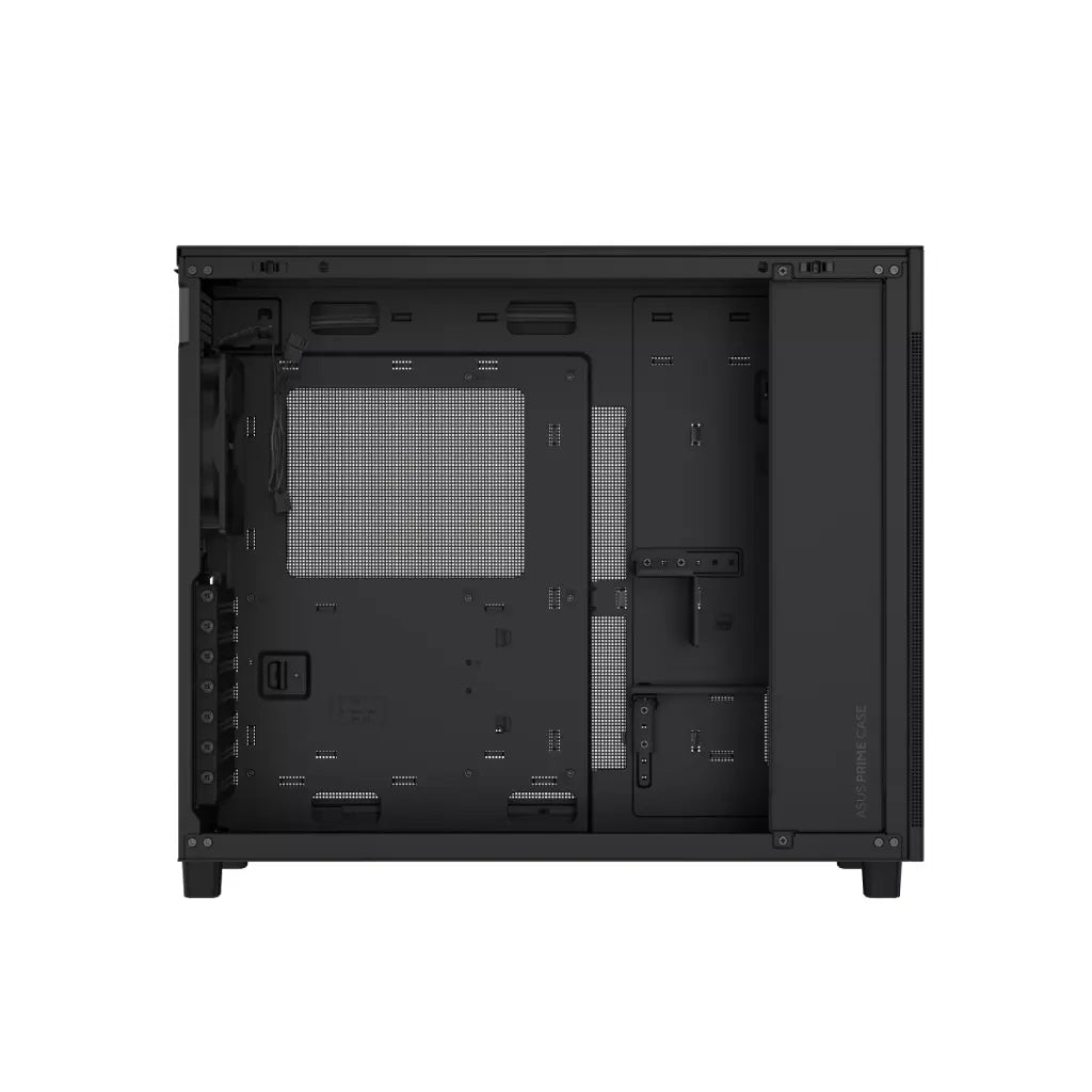ASUS Prime AP303 Tempered Glass ATX Mid‑Tower Computer Case with 360mm Radiator Support- Black-tpstech.in