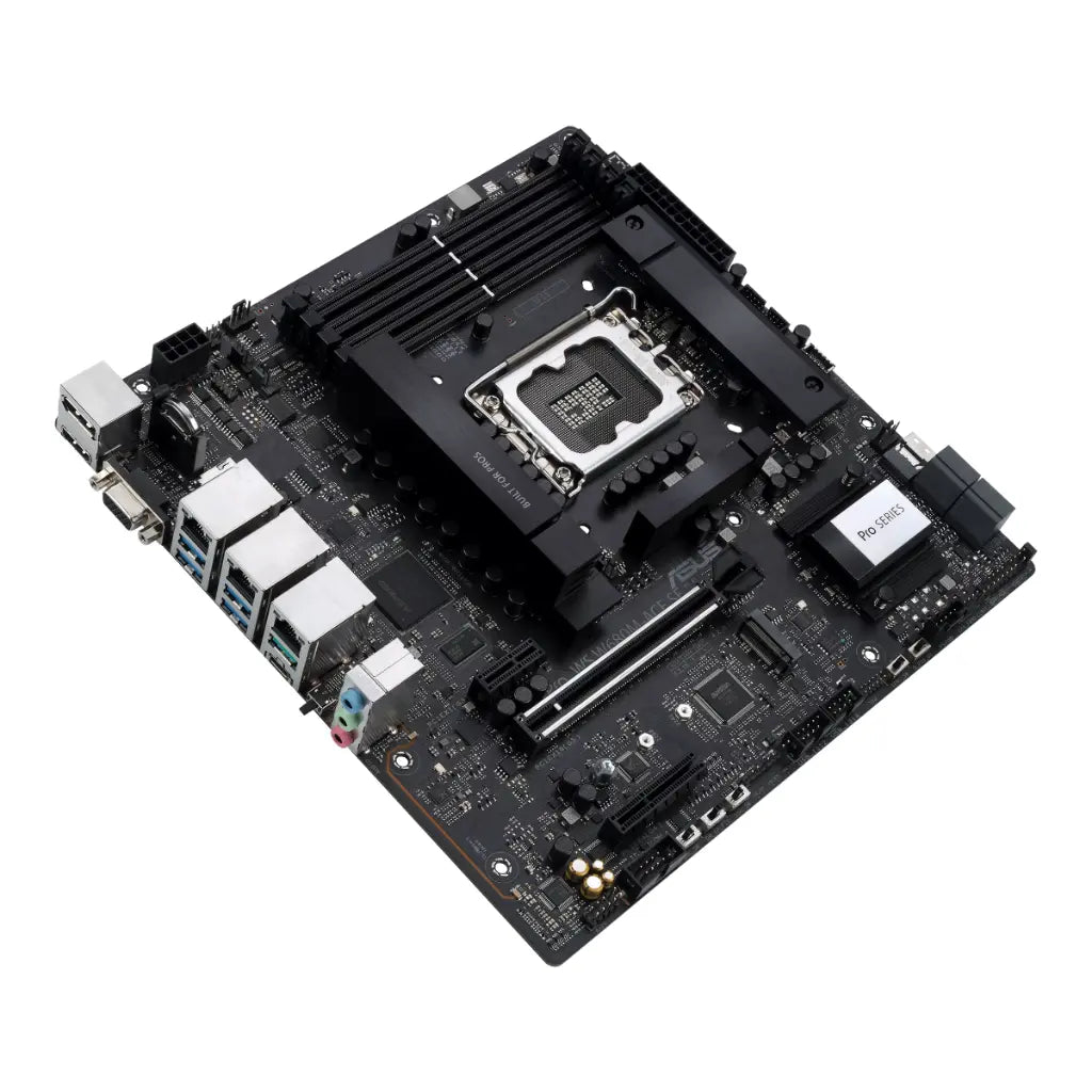 ASUS Pro WS W680M-ACE SE W680 LGA1700 DDR5 Micro‑ATX Workstation Motherboard-tpstech.in