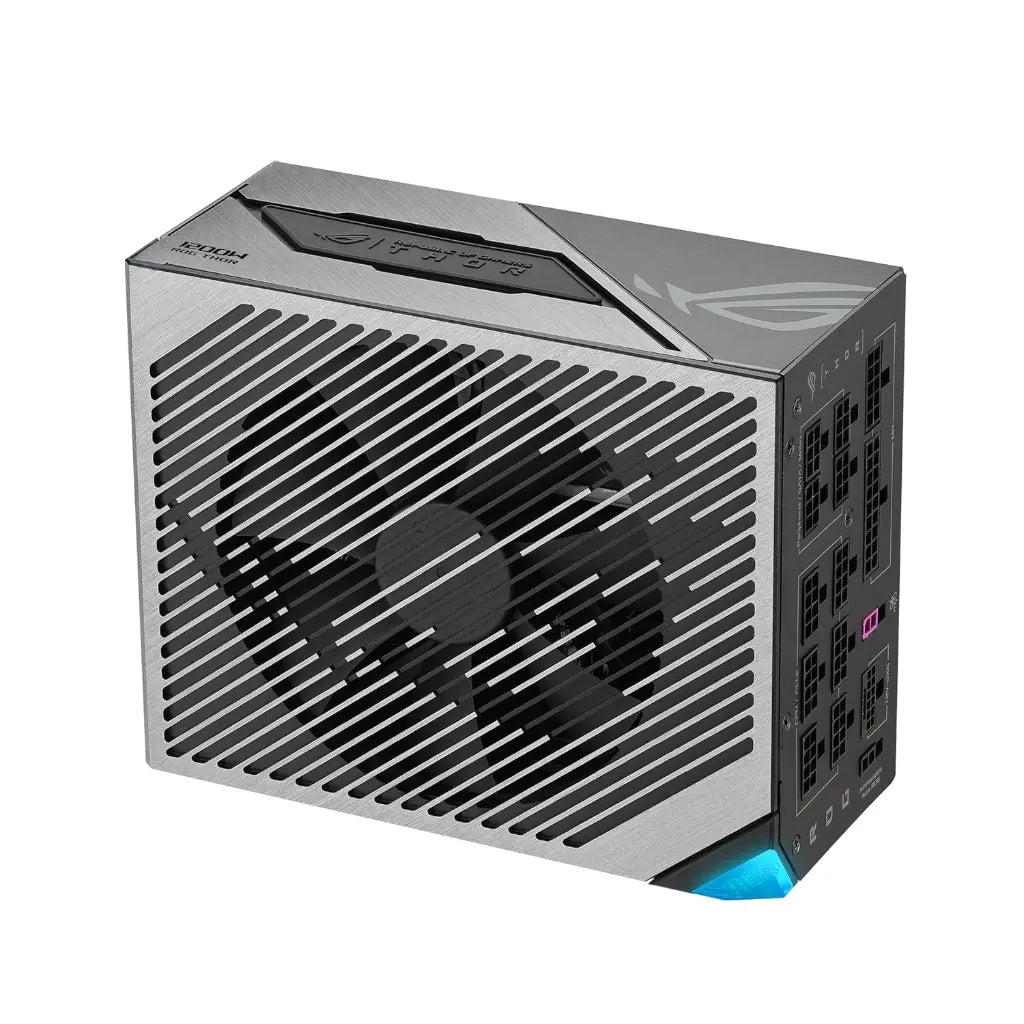 ASUS ROG Thor 1200W Platinum III ATX 3.1 Power Supply with GaN MOSFET GPU-tpstech.in
