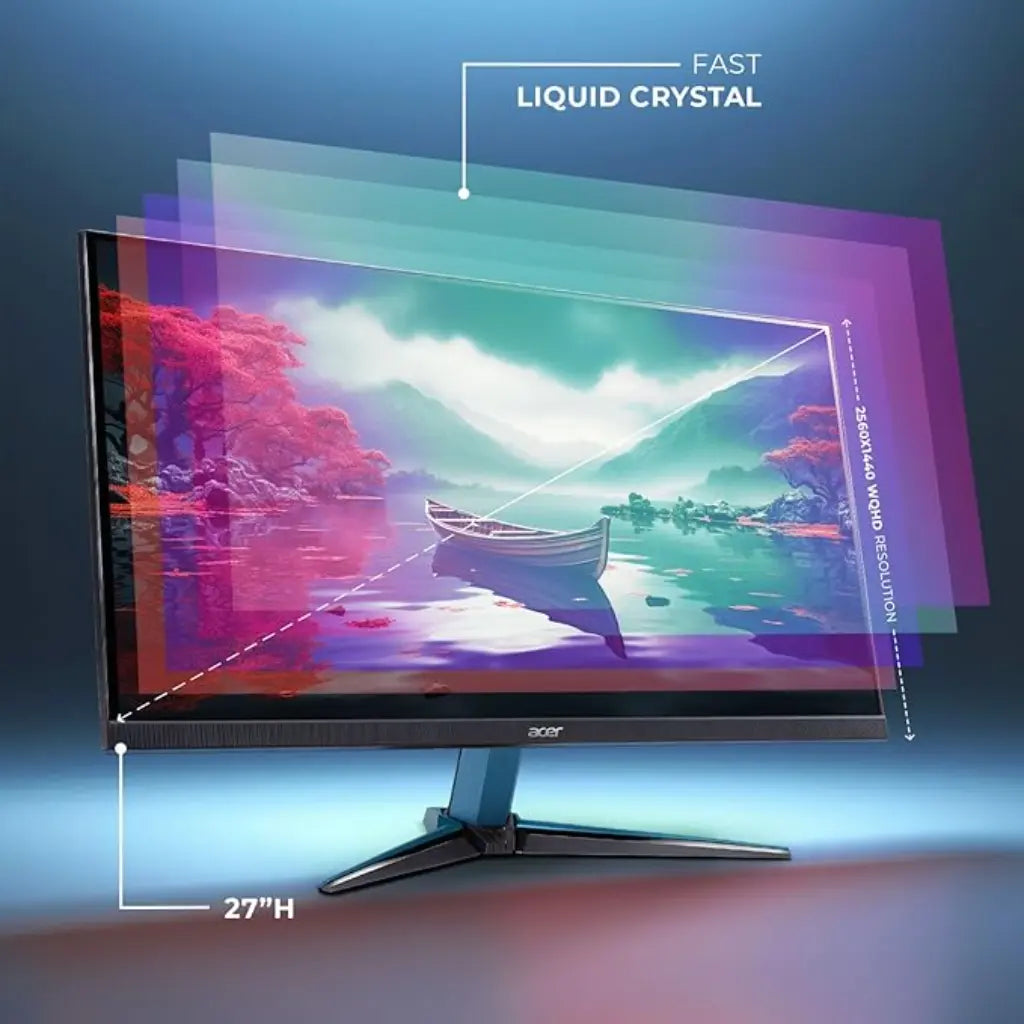 Acer Nitro VG271U M3 27" 180Hz 0.5ms WQHD IPS Gaming Monitor-tpstech.in