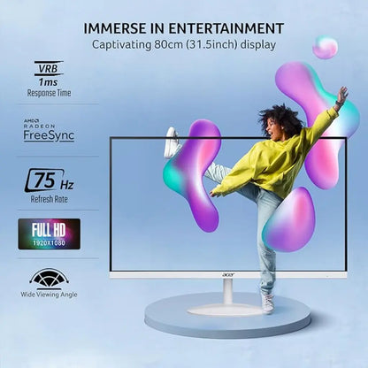 Acer SA322Q 31.5" 75 Hz 1 ms IPS Ultra-Slim Gaming Monitor FreeSync-tpstech.in