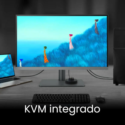 BenQ PD2706U 27" 4K UHD Professional Designer Monitor HDR400 USB-C 90W PD AQCOLOR-tpstech.in