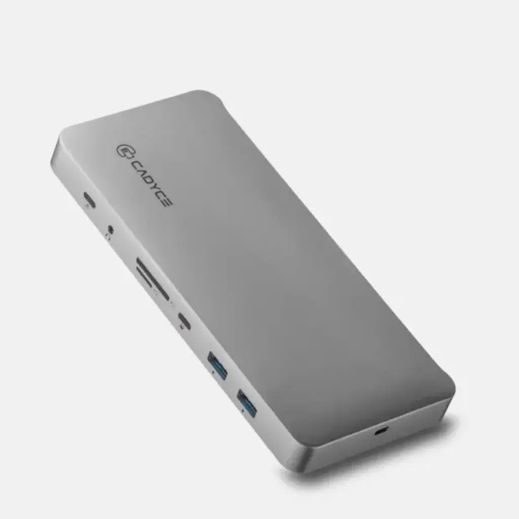 Cadyce CA-C3PDS USB-C™ Professional Docking Station Dual HDMI (4K & 2K) 5 USB 3.0 Ports SD/MicroSD Slot-tpstech.in