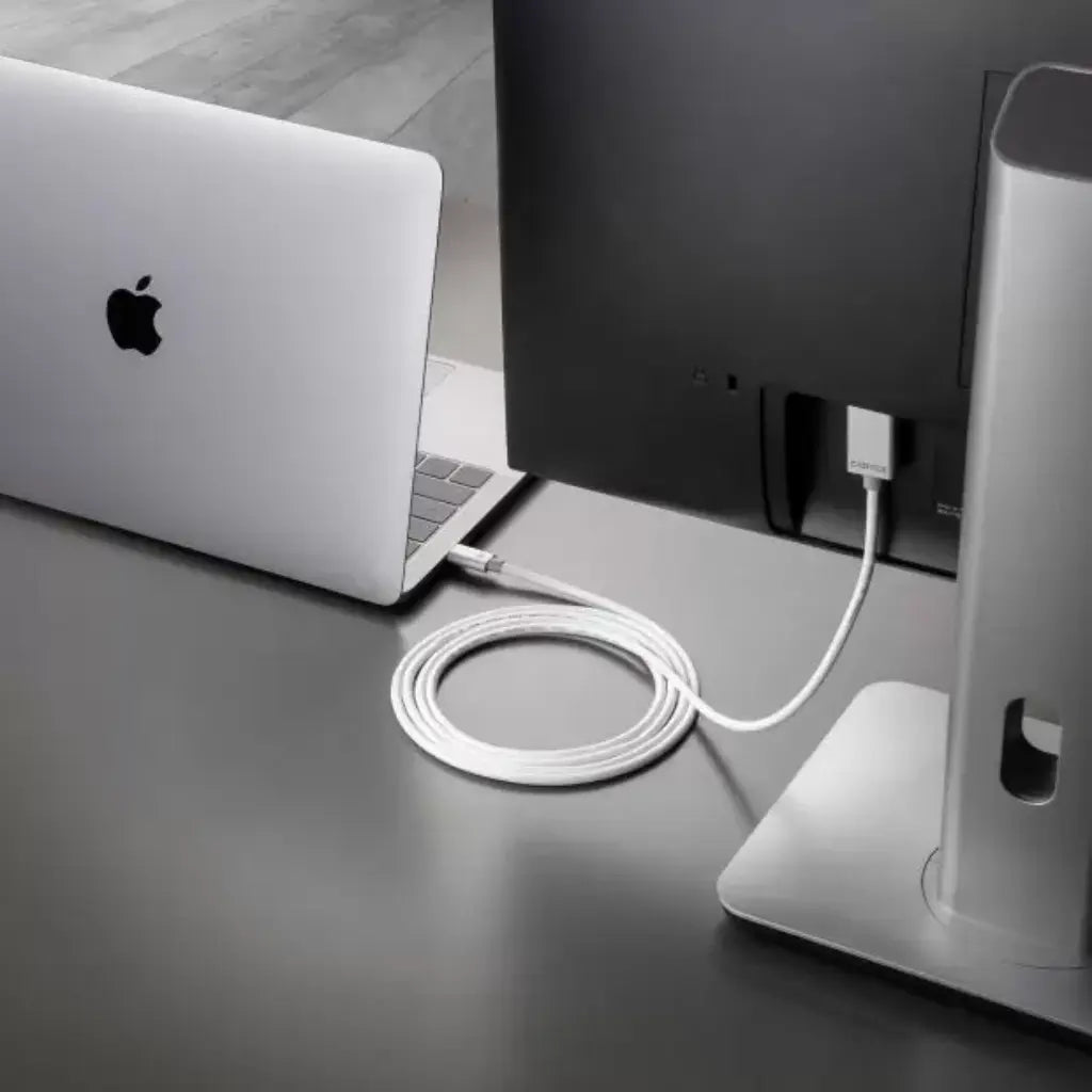 Cadyce CA-CMDP 1.8M USB-C to Mini DisplayPort Cable 4K@60Hz-tpstech.in