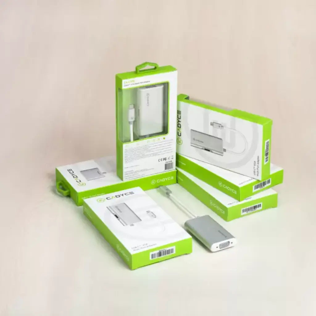 Cadyce CA-CVM USB-C to VGA Multiport Adapter with USB 3.0-tpstech.in