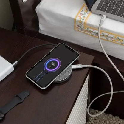 Cadyce CA-WCHP USB-C Dock with Qi Wireless Charging-tpstech.in
