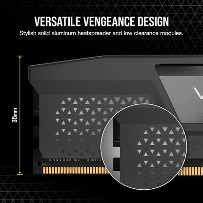 Corsair Vengeance 32GB DDR5 RAM 6000MHz CL38 Desktop Memory - Gray-tpstech.in