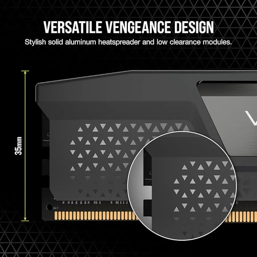 Corsair Vengeance 96GB (2x48GB) DDR5 RAM 6000MHz CL30 288-Pin DIMM Desktop Memory-tpstech.in