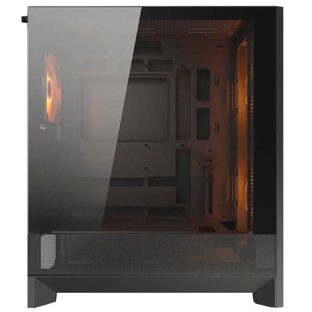 Cougar Airface 180 Tempered Glass Mid Tower Computer Case with Dual 180mm ARGB Fans-tpstech.in