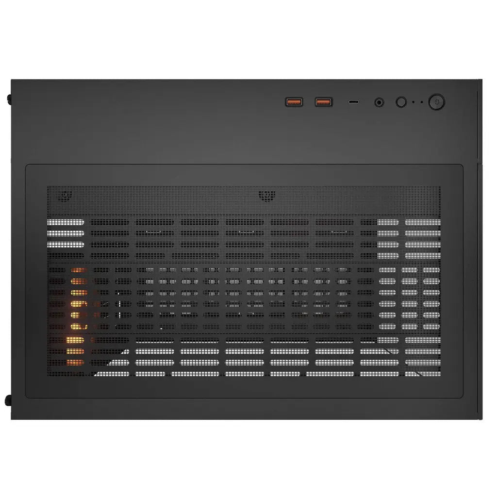 Cougar FV150 RGB Tempered Glass Mid Tower Dual-Chamber ATX Computer Case with 4 Pre-Installed ARGB Fans-  Black-tpstech.in