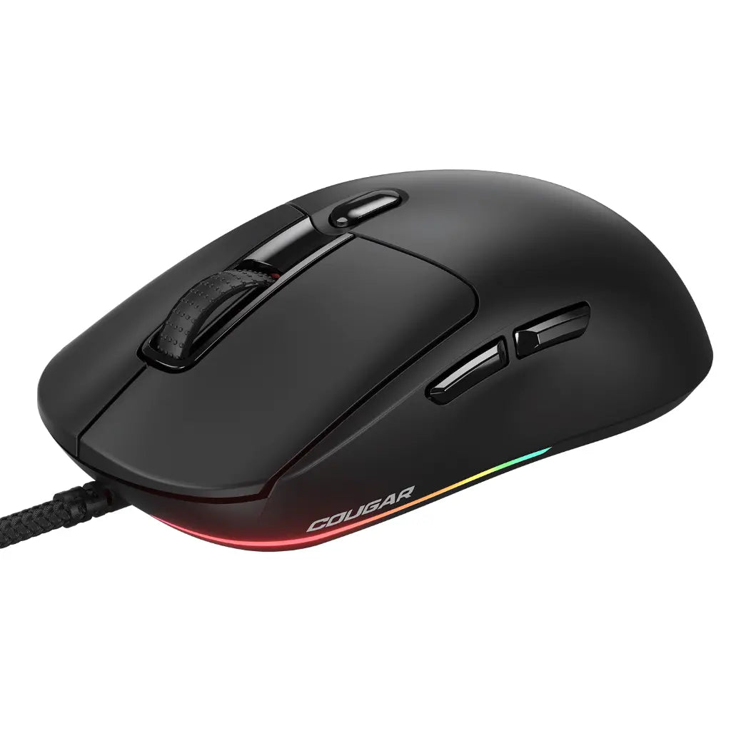 Cougar Minos Neo Wired RGB Gaming Mouse 6200 DPI - Black-tpstech.in