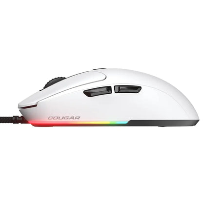 Cougar Minos Neo Wired RGB Gaming Mouse 6200 DPI - White-tpstech.in