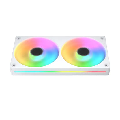 Cougar Poseidon Vistek Pro ARGB 360mm Liquid Cooler with 3.95 Inch IPS LCD Display - White-tpstech.in