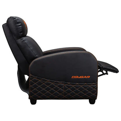 Cougar Ranger Elite Gaming Sofa Recliner 160° Adjustable Backrest Side Storage Pocket-tpstech.in