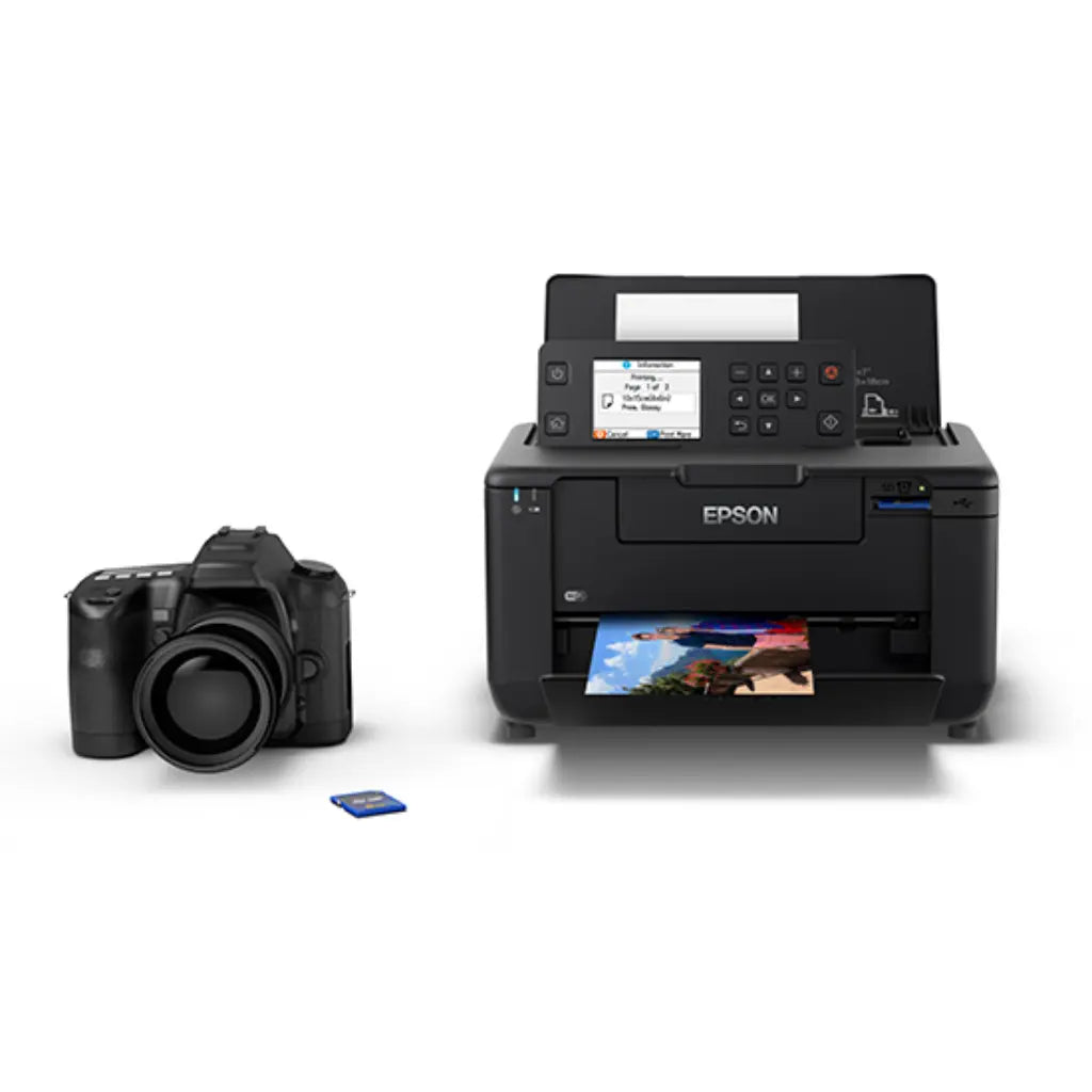 Epson PictureMate PM-520 Wireless Photo Printer Borderless Prints-tpstech.in