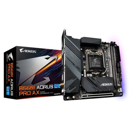Gigabyte B560I AORUS PRO AX Wi-Fi 6 Intel B560 LGA1200 DDR4 Mini-ITX Motherboard-tpstech.in